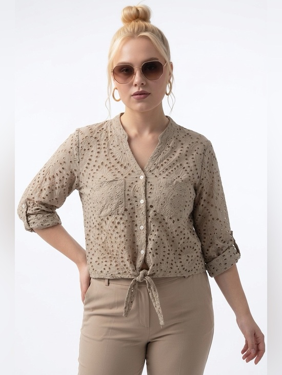 Tops - Eyelet blouse